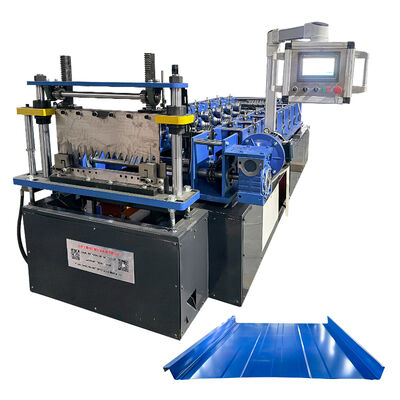 Macchina per la formatura di rotoli con aggraffatura verticale automatica Kr24 con profilo in acciaio portatile