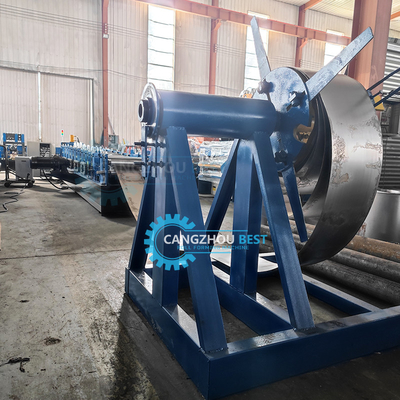 2 mm spessore angolo di canale laminato macchina di formazione per il profilo di acciaio galvanizzato