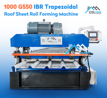 3Kw stazione idraulica Power Roof Sheet Roll Forming Machine al meglio