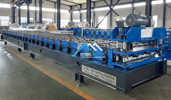 3Kw stazione idraulica Power Roof Sheet Roll Forming Machine al meglio