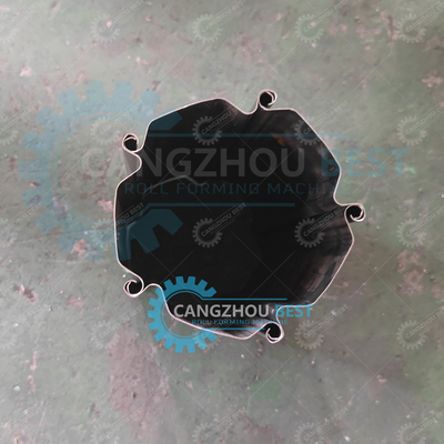 Zambia Popular Galvanizzato Acciaio Roller Shutter Profile Roller Door Roll Forming Machine