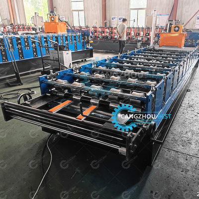 1000 mm touchscreen metallo copertura foglio di produzione di rotolo macchina di formazione di controllo plc