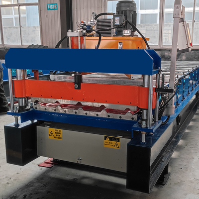 Macchina per la formazione di rotoli di fogli di copertura per spessore del materiale PPGI e GI da 0,2-0,8 mm