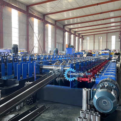 Acciaio Spessore 4 mm Ferro Cambiamento rapido 2&amp;3 onde Crash Barrier Roll Forming Machine