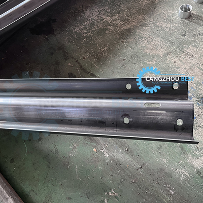 Acciaio Spessore 4 mm Ferro Cambiamento rapido 2&amp;3 onde Crash Barrier Roll Forming Machine
