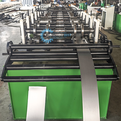 Alta velocità 30 m/min Doppia linea di stampo e pista di fabbricazione di macchine per la formazione di rotoli