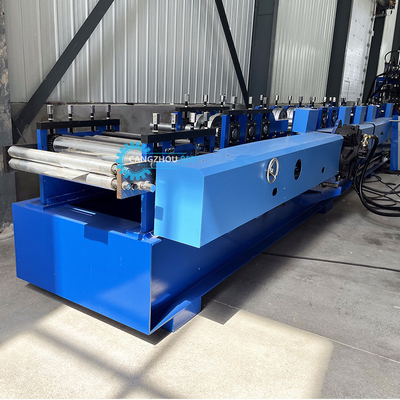 Automaticamente Czu Purlin perforazione idraulica e taglio rotolo macchina di formazione