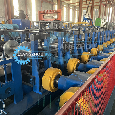Controllo PLC Full Auto C Z Interchange Roll Forming Machine Transmissione della scatola di marcia