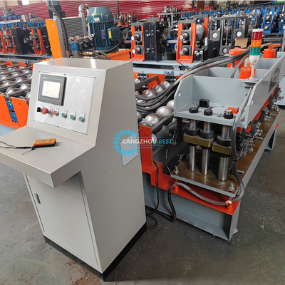 Macchina di formazione di rotoli di piastrelle per tetti di costruzioni professionali per la produzione di lamiere da parete per tetti in acciaio