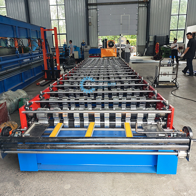 PPGI GI Steel Profile Zee Tile Roll Forming Machine con alta precisione entro 1 mm