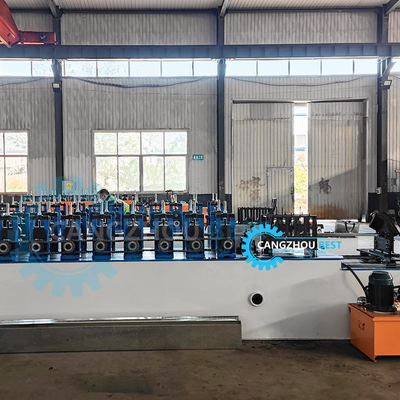 Macchina per la formazione di rotoli in acciaio per costruzioni in acciaio di 7,5*1,2*1,5 m