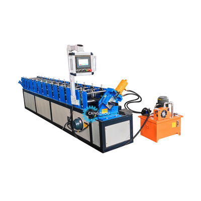 7.5*1.2*1.5m Sistema di taglio idraulico Stud And Track Roll Forming Machine con tolleranza di taglio di ±2 mm