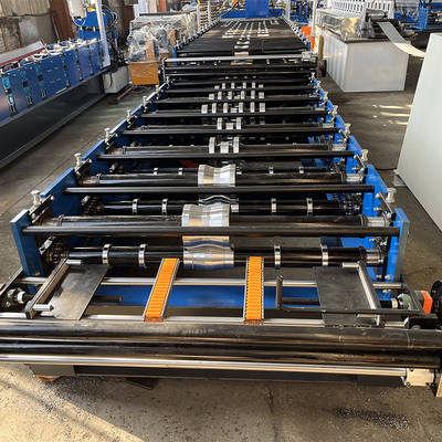Profil d'acciaio doppio strato alta costola Zimbabwe popolare Roofing Sheet Roll Forming Machine