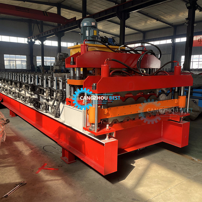 Larghezza di bobina 1220mm Piastrelle per tetto e foglio di tetto trapezzodicale