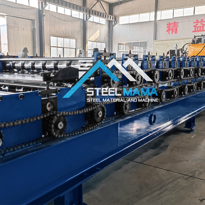 5.5Kw Potenza del motore principale Doppio strato di copertura della lamiera macchina 8-12m/min Formare velocità per coperture durevoli