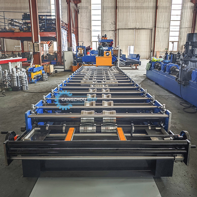 1050mm Galvanizzato Acciaio Roofing Profile Trapezodial Sheet Roll Forming Machine