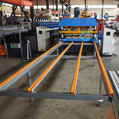 Macchina di stampaggio automatico di lamiere di copertura in acciaio a taglio PPGI GI