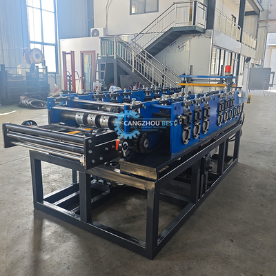 Color Steel Auto Change Size Portatile Standing Seam Roof Sheet Roll Forming Machine
