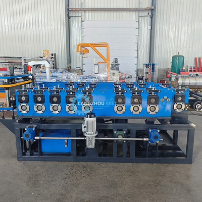 Color Steel Auto Change Size Portatile Standing Seam Roof Sheet Roll Forming Machine