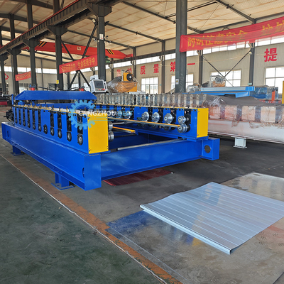 Modifica automatica delle dimensioni del pannello di parete della macchina per la formazione del profilo in rocco di acciaio per PPGI GI