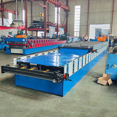 Controllo PLC Automatico di taglio idraulico di lamiera di tetto laminante