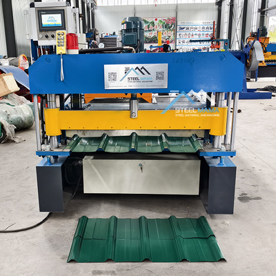 Macchina avanzata per la produzione di lamiere da tetto da 0,3-0,8 mm ad alta velocità