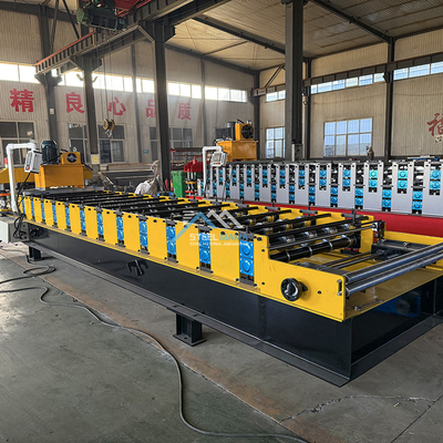 Sistema di controllo PLC Macchina per coperture metalliche per 0,3 mm-0,8 mm
