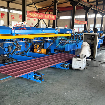 PLC perfettamente modellato resistente Roofing Sheet Roll Forming Machine