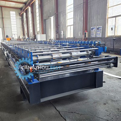 Indonesia Poular 980 Clip Lock Profile Roof Sheet Roll Forming Machine