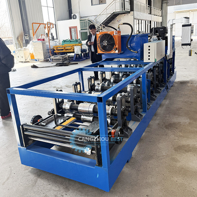 Customzied Portable Kr18 Standing Seam Roof Sheet Roll Forming Machine Con Auto Seamer