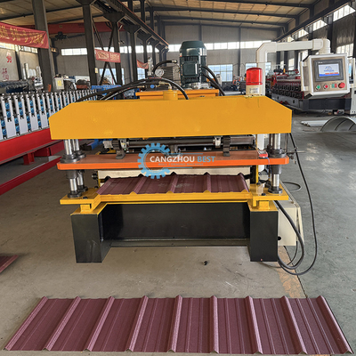 Messico Popular Color Steel Profile IBR R101 Roof Sheet Roll Forming Machine