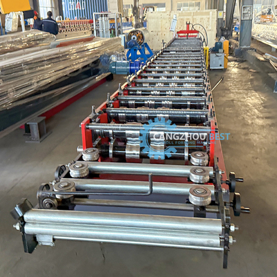 Controllo PLC pannello di parete in acciaio ad alta velocità pannello soffice che fa macchina di formazione di rotoli