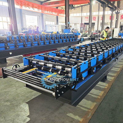 Sud Africa Single layer 686 IBR High Rib Roof Profile Roll Forming Machine