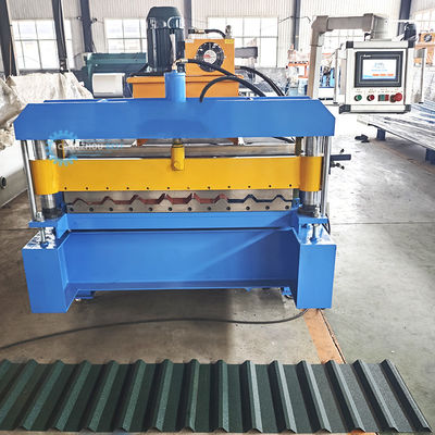 Taglio idraulico del tetto a rotoli di formazione di lamiere Precise Efficient