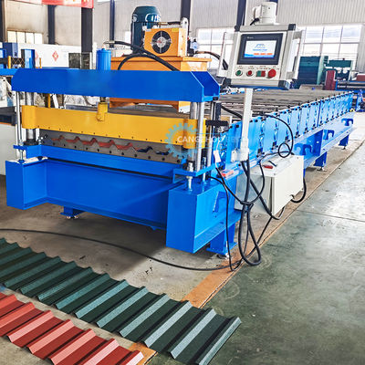 Taglio idraulico del tetto a rotoli di formazione di lamiere Precise Efficient