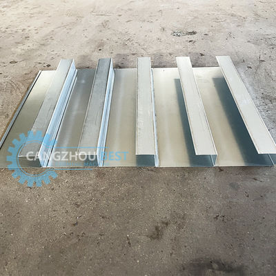 Macchina per la formatura a rulli di profili a U personalizzati a doppia linea per la Spagna