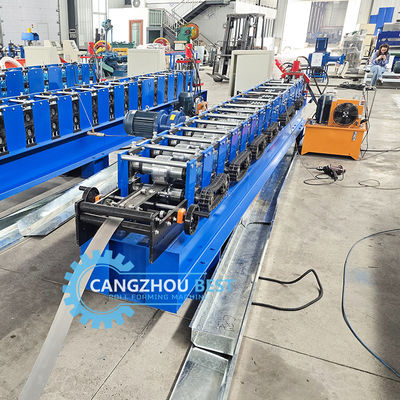 Sistema verticale di supporto C canale di produzione di rotolo di formazione macchina personalizzata