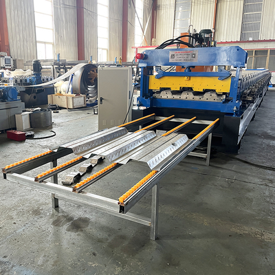 PLC Controllo idraulica acciaio pavimento Deck Roll Forming Machine