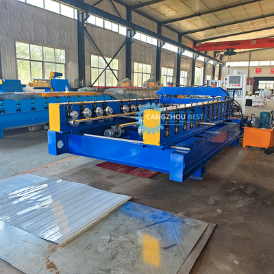 IBR Tetto a strisce Lamiera per coperture a breve campata Prezzo della macchina per lastre per coperture completamente automatica