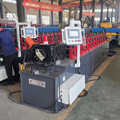 30x50 Steel Profile U Track PLC Control Cold Roll Forming Machine