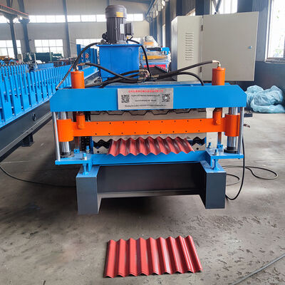 South African double-layer ceramic tile roll manufacturing machinery, hot-selling automatic IBR roofing sheet manufacturing machine