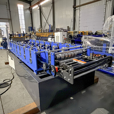 Macchina per la formatura di rotoli con aggraffatura verticale automatica Kr24 con profilo in acciaio portatile