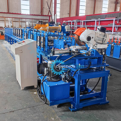 Macchine per la formazione di rotoli a cucitura a forma quadrata di controllo PLC in acciaio galvanizzato