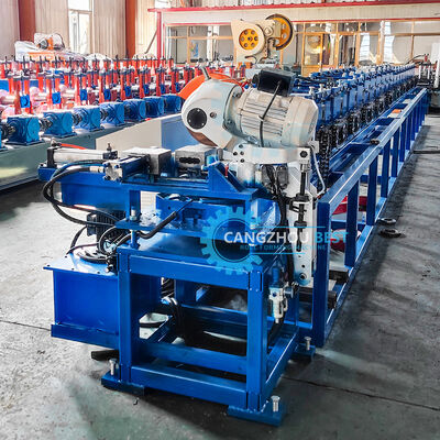 Macchine per la formazione di rotoli a cucitura a forma quadrata di controllo PLC in acciaio galvanizzato
