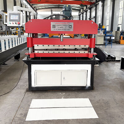 PPGI and GI Steel Coil Sheet PLC Control Cut to Length Forming Machine 