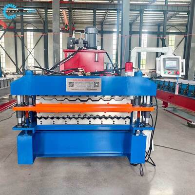 Automatic Double Layer IBR and Corrugated Roof Sheet Roll Forming Machine
