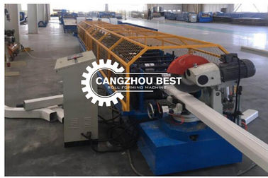 Pipa quadrata in alluminio 10m/min Roudn forma verso il basso Spout Roll Forming Machine