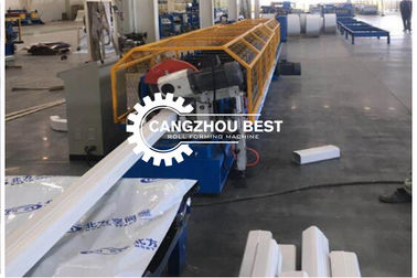 Pipa quadrata in alluminio 10m/min Roudn forma verso il basso Spout Roll Forming Machine