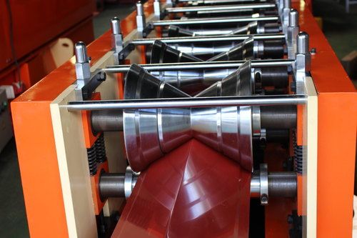 Semi 3P automatico Ppgi Ridge Cap Roll Forming Machine 0