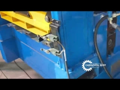 Rotolo del pannello dello strato di Peru Popular Steel Decking Floor che forma macchina con il logo della stampa